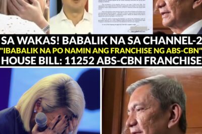 Shocking Turn of Events: Congress Reportedly Set to Restore ABS-CBN’s Franchise—Could This Mean Vice Ganda and the Network Are Finally Returning to Channel 2?