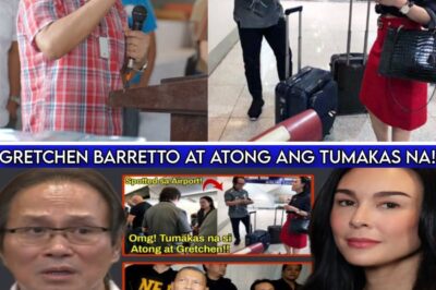 SHOCKING ESCAPE ATTEMPT? Gretchen Barretto and Atong Ang Reportedly Intercepted at Airport—Now Allegedly in Hiding Abroad Amid Explosive Revelations