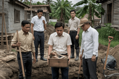 Habang may ginagawang septic tank sa Laguna, may natagpuang lumang kahon. Sa loob nito: ilang buto, isang diary