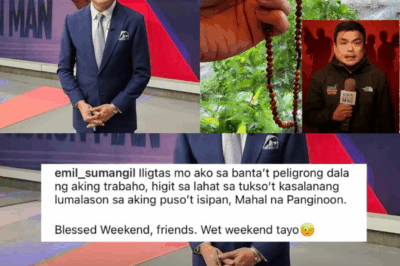 Nakakakilabot! Si Emil Sumangil, kilalang mamamahayag ng 24 Oras, ay NAGLABAS ng panalangin sa Instagram matapos makatanggap