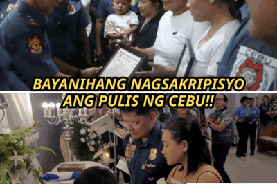Hindi lang siya bayani—kundi buhay na saksi sa isang sakripisyong tila kinalimutan! Biglaang dumating ang mga opisyal ng PNP sa burol ng pulis sa
