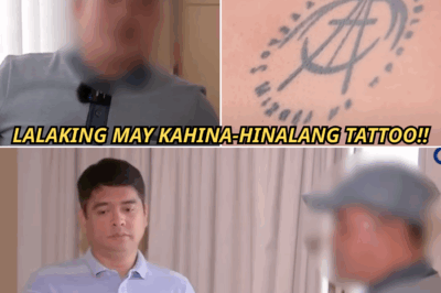 Isang lalaki ang may tattoo na kaparehong-kapareho ng mga tattoo ng mga taong sangkot sa pagkawala ng mga sabungero.