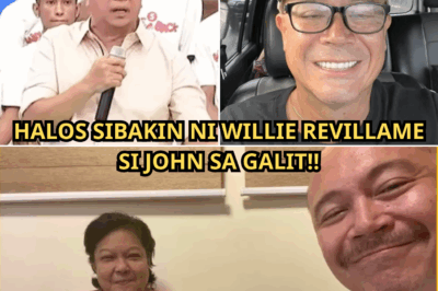 Hindi basta away—kundi isang tensyong muntik magtapos sa pagkalas! Willie Revillame, halos itapon si John dahil sa init ng ulo.