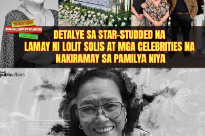 Star-Studded Lamay: Celebrities Gather to Pay Their Last Respects to Lolit Solis (NH)