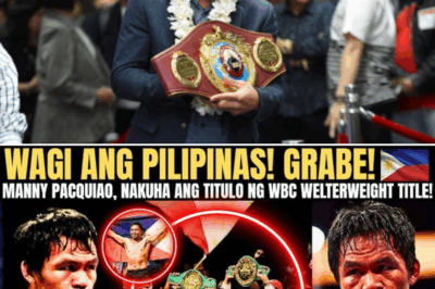 Hindi Mo Aakalaing May Naiwan sa Laban! Pacquiao Nanalo ng WBC Title pero Isang Misteryong Hindi Naliwanagan