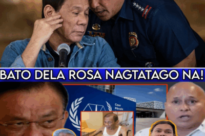 Sudden Escape: Bato Dela Rosa Disappears Hours Before ICC Arrest Warrant Shakes the Nation