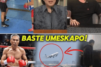 Matinding tensyon nang pumalag si Baste sa pressure at biglaang tumakas sa inaabangang boxing match