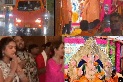 Inside the Ambani Home: Grand Ganesh Chaturthi Celebrations Led by Radhika and Anant