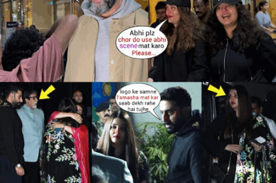 Abhishek Bachchan’s SHOCKING Reaction After Fan Pushes Him Over Aishwarya Rai & Aaradhya