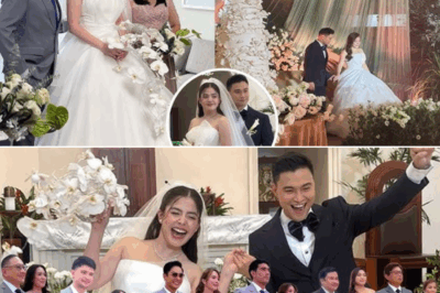 WOW, BONGGA! Sa wedding reception nina MR & MRS GUZMAN, napaKANTA pa ang bagong mag-asawa