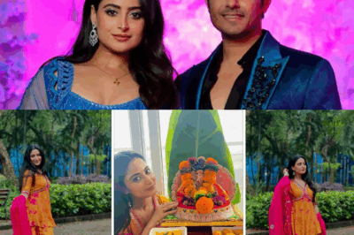 Shocking Split: Aishwarya Sharma Stands Strong During Ganpati Festival Post-Divorce from Neil Bhatt