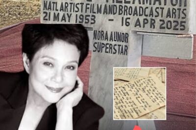 Sa kanyang ika-70 kaarawan, pinili ni Nora Aunor ang TAHIMIK na kabutihan—bumisita siya sa bahay-ampunan at naghatid ng pagkain