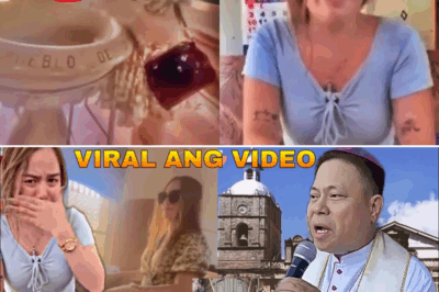 Shocking Footage of Vlogger Thine Medalla Spitting in Holy Water Sparks Outrage, Leading to Church Closure by Archbishop’s Order