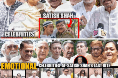 Tears and Tributes: Bollywood Stars Gather for Satish Shah’s Heartfelt Last Rites