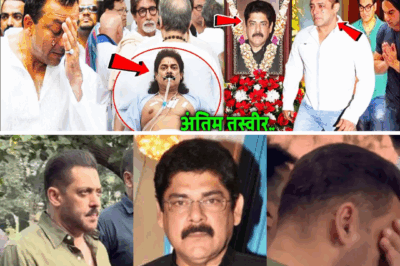 Bollywood in Mourning: Salman Khan’s Emotional Collapse at Pankaj Dheer’s Cremation Sparks Nationwide Grief