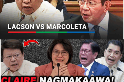 EXCLUSIVE INVESTIGATIVE REPORT: ANG KATOTOHANAN SA LIKOD NG PAGMAMAKAAWA NI UNDERSECRETARY CLAIRE—AT ANG BIGLAANG PAGPUTOK NI CONG. RODANTE MARCOLETA SA GITNA NG HEARING NA NAGPAGULAT SA BUONG BANSA!