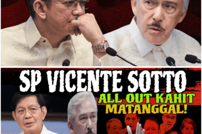 SEN. SOTTO HANDANG MAWALA SA POSISYON—BASTA MAILANTAD LANG NI LACSON ANG KATOTOHANAN SA LIKOD NG ISYUNG IKINAGUGULAT NG TAONG-BAYAN!