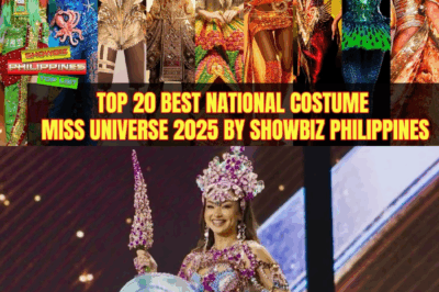 ANG KULAY, SINING, AT DIWA NG MUNDO: Pagsilip sa Nakamamanghang Top 20 Best National Costume ng Miss Universe 2025