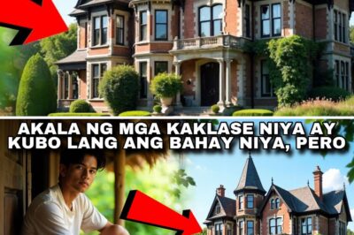 AKALA NG MGA KAKLASE NIYA AY KUBO LANG ANG BAHAY NIYA, PAHIYA SILA NG IPAKITA NIYA ANG MANSYON NIYA!