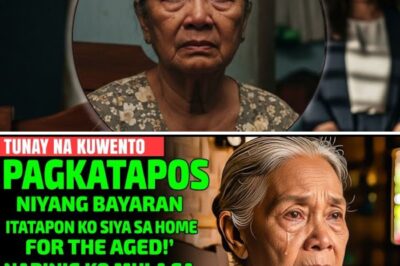 “Pagkatapos Niyang Bayaran Ang Utang, Itatapon Ko Siya Sa Home For The Aged!’ — Narinig Ko Mismo!