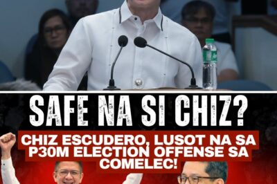 POLITICAL IMMUNITY? The Shocking Truth Behind Comelec’s Decision to Clear Senate President Chiz Escudero of a Massive 30-Million Peso Election Offense Scandal That Has the Entire Nation Questioning the Justice System