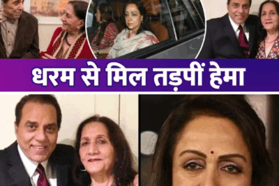 Bollywood Drama Unfolds: Hema Malini Shows Heartache at Dharmendra’s Side