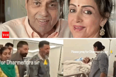 Hema Malini Seen Caring Tenderly for Dharmendra as He Remains on Ventilator in Hospital