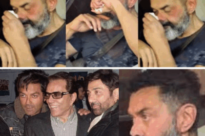 Bobby Deol Breaks Down in Tears After Emotional Reunion with Dharmendra Caught on Camera