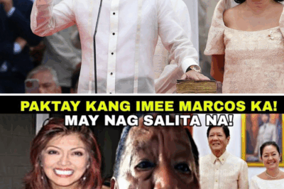 Taksil na Dugo: Ang Emosyonal na Pagsaksi ng 81-anyos na Bodyguard na Naglantad sa Kasinungalingan ni Senador Imee Laban kay PBBM