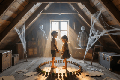 The Boy Alone in the Old House Finds Unexpected Neighbors