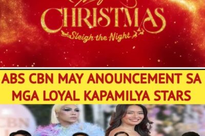 ABS-CBN Breaks Silence with Emotional and Shocking Announcement to Honor the Unwavering Loyalty of Stars Who Refused to Abandon the Network During Its Darkest Crisis