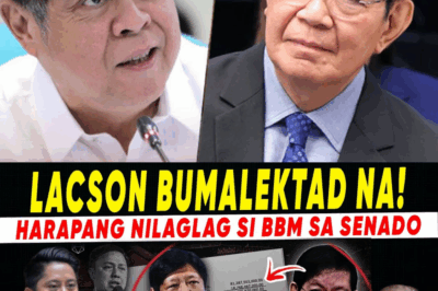 EXPLOSIVE SENATE LEAK: Senador Lacson’s Shocking Admission Could Shake the Palace and Congress, Leaving No Escape for Boying and Sotto