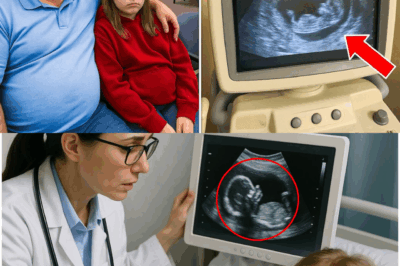 Little Girl Acts Strangely Around Her Dad at the Clinic — Doctor Performs an Ultrasound and Suddenly Turns Pale