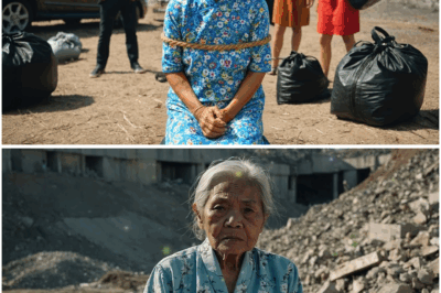 Iniwan ng mga Anak ang Matandang Ina sa Basura — Isang Gabi ang Nagpabago sa Lahat