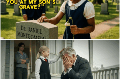 Bilyonaryo, Nagulat Nang Makitang Umiiyak ang Anak ng Kaniyang Katulong sa Libingan ng Anak Niya—Ang Katotohanang Nabunyag ay Bumago sa Lahat