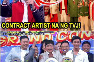 Rouelle Cariño at The Clones, Pormal nang Contract Artists ng TVJ para sa Eat Bulaga
