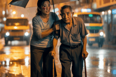 Biyudang Malungkot Tinulungan ang Matandang Naglalakad sa Ulan—Kinabukasan, Dinala Siya Nito sa Isang Lihim na Ari-arian