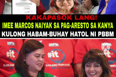 Ang Walang Hanggang Pagkawatak-watak: Luha ni Senador Imee Marcos, Saksi sa Pagsampa ng Kaso at Pag-aresto na Inutos ng Sariling Kapatid na si Pangulong PBBM