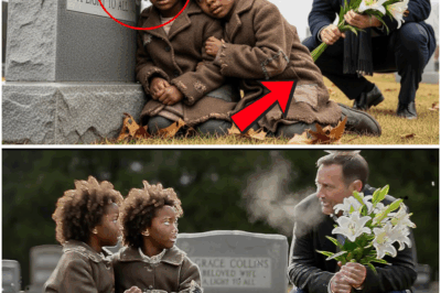 Bilyonaryo Nakakita ng Homeless na Kambal sa Puntod ng Asawa—At Ang Binitawan Nilang Salita ang Nagpabago sa Buong Buhay Niya