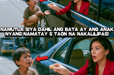 “Milyunaryang Babae Inabutan ng Limos ang Batang Palaboy na may Kargang Sanggol — Pero Nang Sumunod na Araw, Siya ang Lumuhod sa Harap Nito”