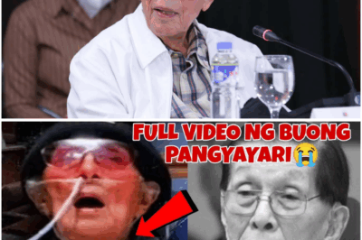 Juan Ponce Enrile, Pumanaw na: Full Video ng Huling Sandali Bago Nawalan ng Hininga