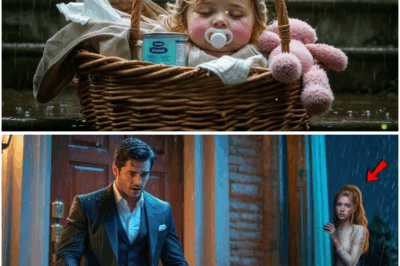 Dalagang Iniwan ang Sanggol sa Pinto ng CEO—At Isang Sulat ang Nagsabing: “Nangako Kang Poprotektahan Kami… Huwag Mo Itong Baliin!”