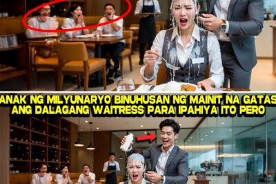 ANAK NG MILYUNARYO, WALANG-AWANG BINUHUSAN NG KUMUKULONG GATAS ANG KAWAWANG WAITRESS, NGUNIT BIGLANG NAMUTLA AT NANGINIG SA TAKOT NANG MALAMAN KUNG SINO TALAGA ANG KANYANG BINANGGA!
