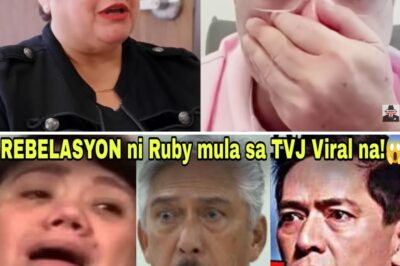 THE DAMNING BETRAYAL: RUBY RODRIGUEZ BREAKS SILENCE ON TVJ’S ALLEGED ‘UNSCRUPULOUS’ ACTIONS AND THE CHILLING THREATS THAT SILENCED HER FOR YEARS—THE SHOCKING TRUTH BEHIND HER AND ANJO YLLANA’S DISMISSAL