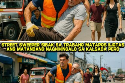 Street Sweeper Sibak sa Trabaho Matapos iligtas ang Matandang Naghihingalo sa Kalsada Pero…