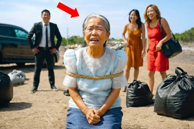 Iniwan ng mga anak ang inang matanda na nakatali sa basura: ‘Diyan ka na, walang silbi!’