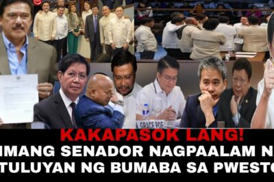 Krisis sa Lehislatura: Escudero, Marcoleta, Estrada, Bato, Villanueva, Sabay-sabay na Nagbitiw sa Pwesto, Nagbunsod ng Malawakang Pagbagsak