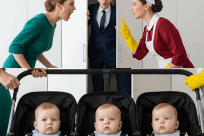 The Shattering Truth: Millionaire Widower Nagtago para Saksihan ang Malupit na Pagtrato ng Girlfriend sa Kanyang Triplets, Naglalahad ng Kinalkula na Panlilinlang