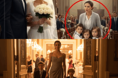 The Ultimate Wedding Crash: Ang Plano ng Bilyonaryo na Pahiyain ang Ex-Wife ay Kapansin-pansing Bumalik sa Pagdating Niya kasama ang Tatlong Misteryosong Panauhin