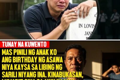 Mas pinili ng anak ko ang birthday ng asawa niya kaysa sa libing ng sarili niyang ina
